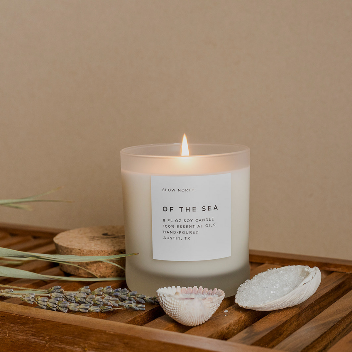 Of The Sea - Signature Candle (Eucalyptus + Lavender + Peppermint)