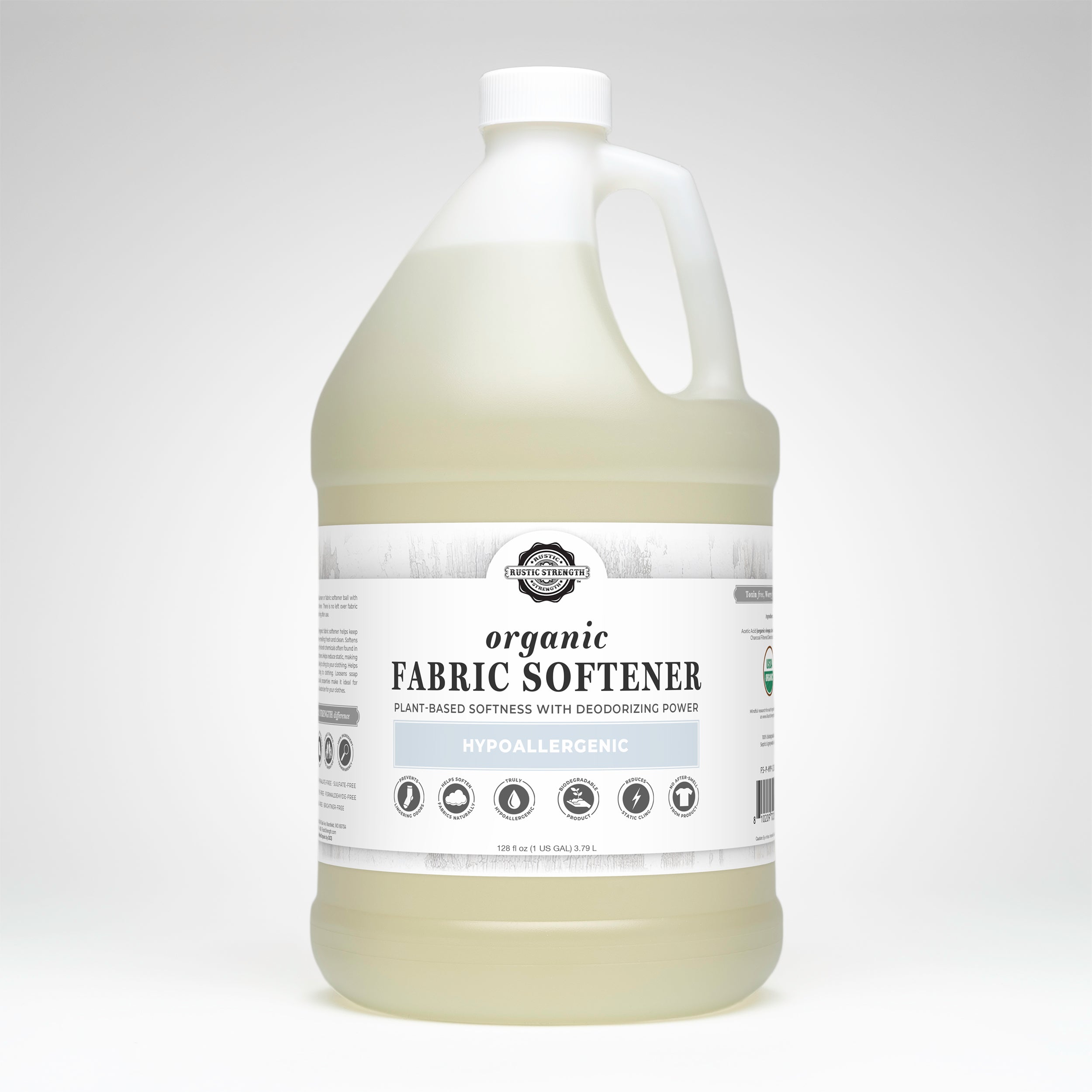 Organic Fabric Softener Gallon Plastic