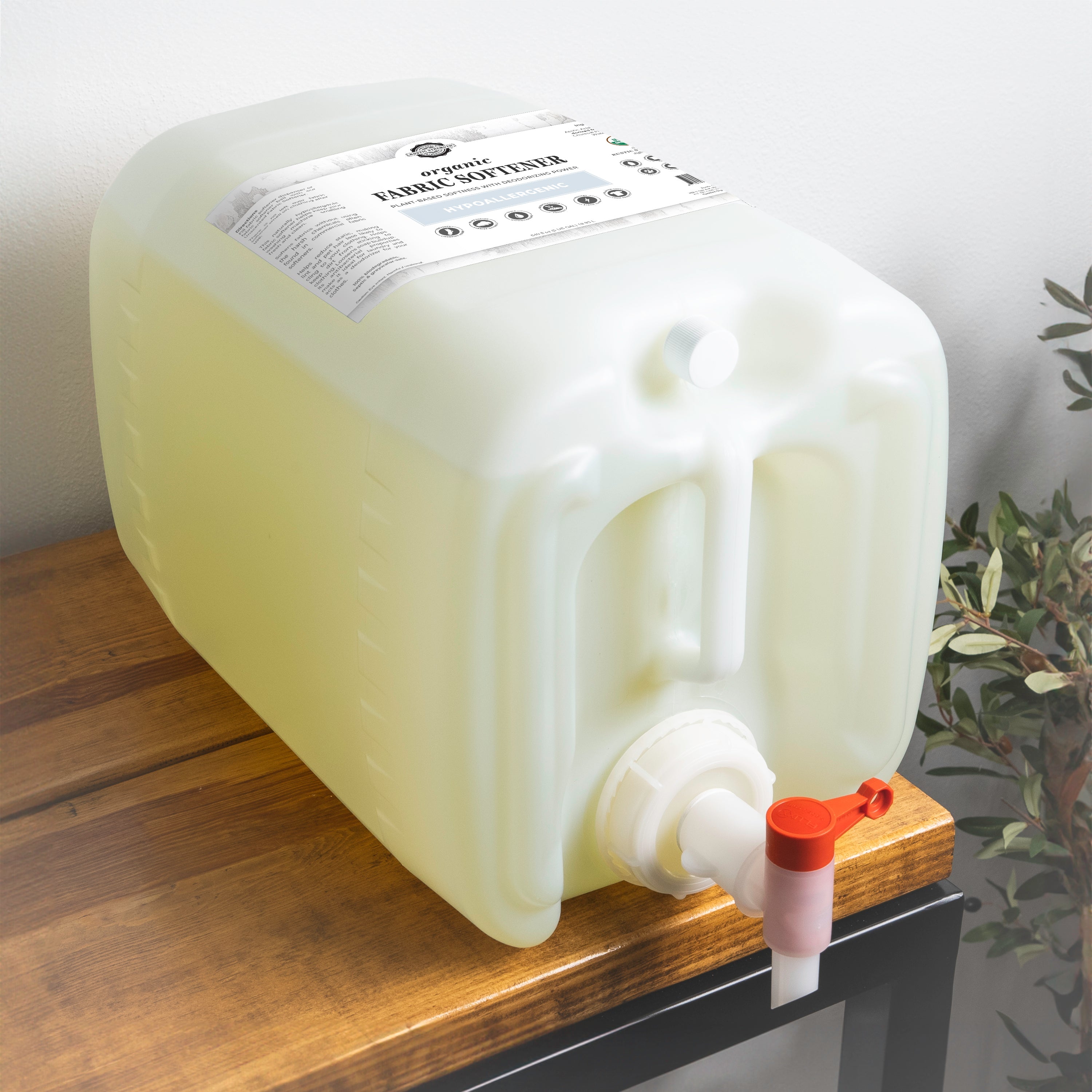 Organic Fabric Softener 5 Gallon Eco Jug with Spout
