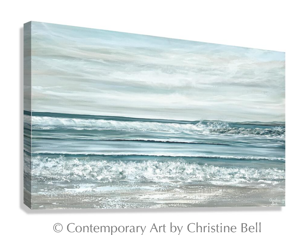 "Seaspray" Giclée Print Coastal Ocean Painting