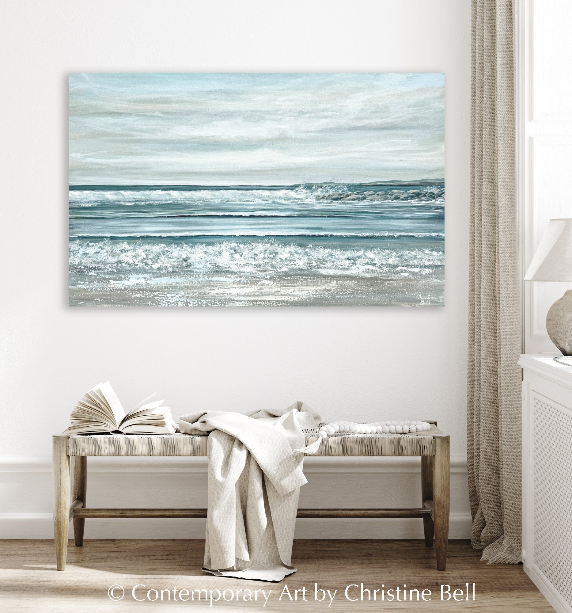 "Seaspray" Giclée Print Coastal Ocean Painting