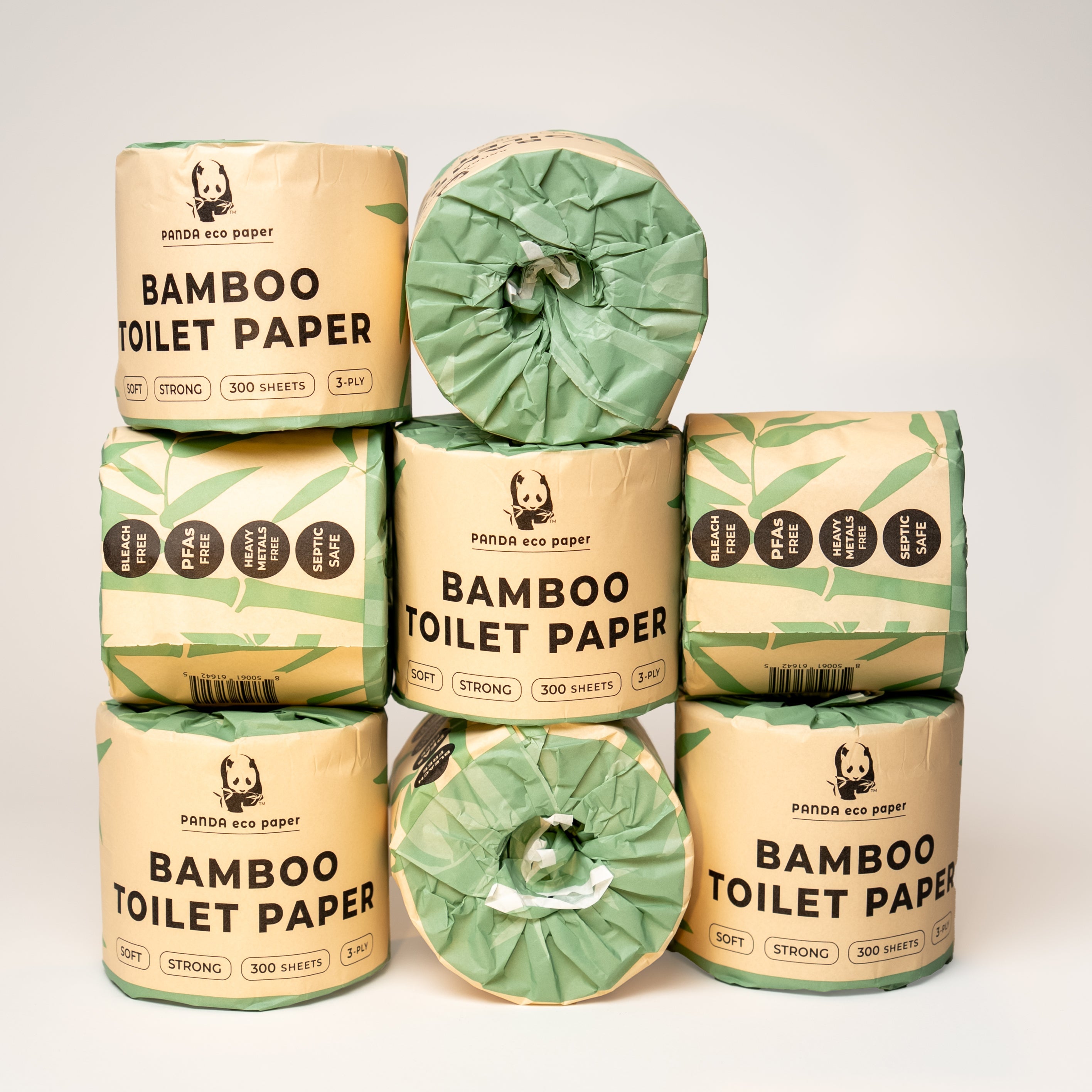 Panda Eco Paper | Bamboo Toilet Paper 8 rolls