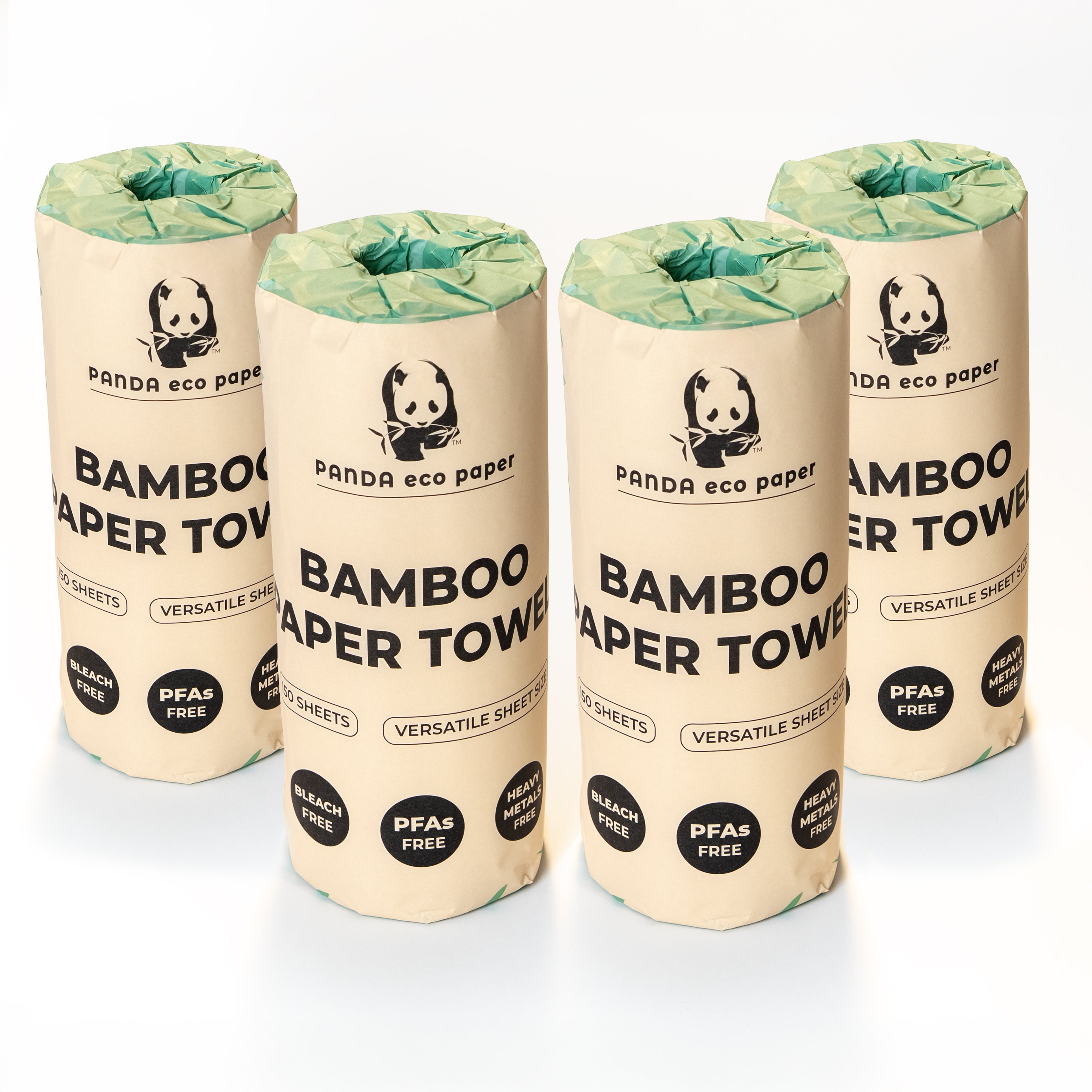 Panda Eco Paper | Bamboo Paper Towels 4 rolls