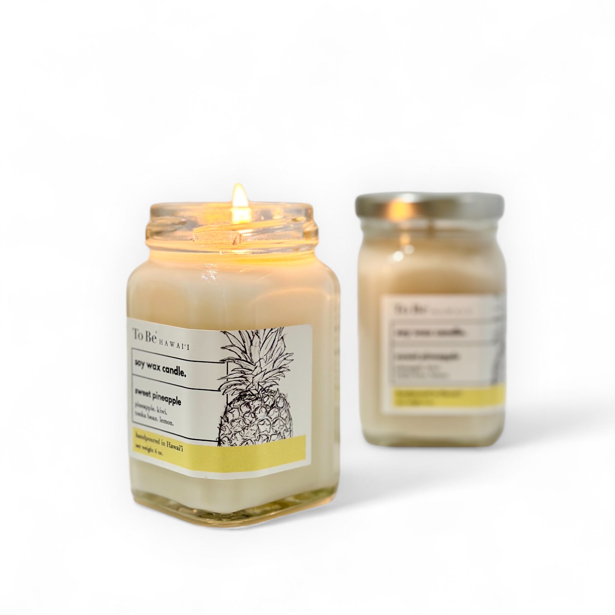 Sweet Pineapple Soy Wax Candle