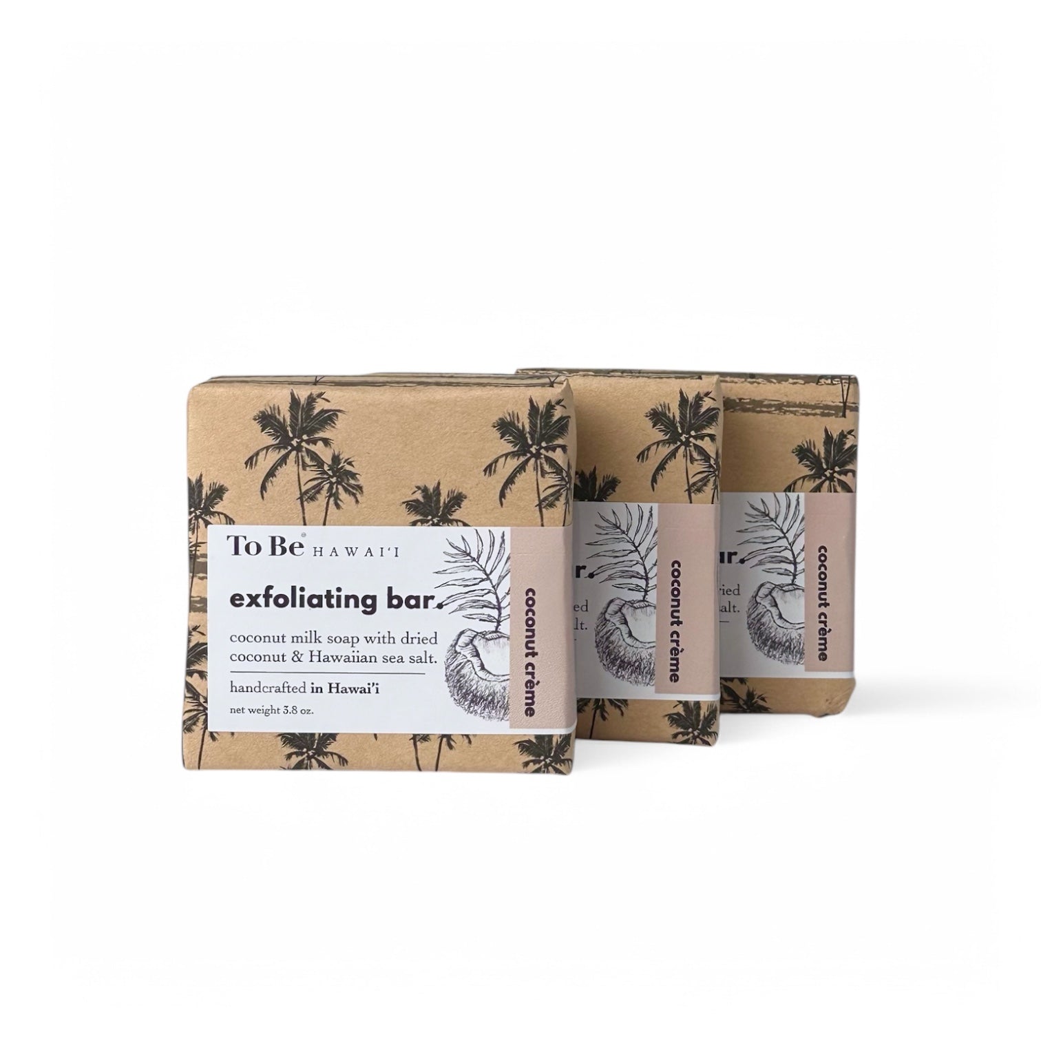 Coconut Crème Exfoliating Bar Everyday Deluxe (3.8 oz)