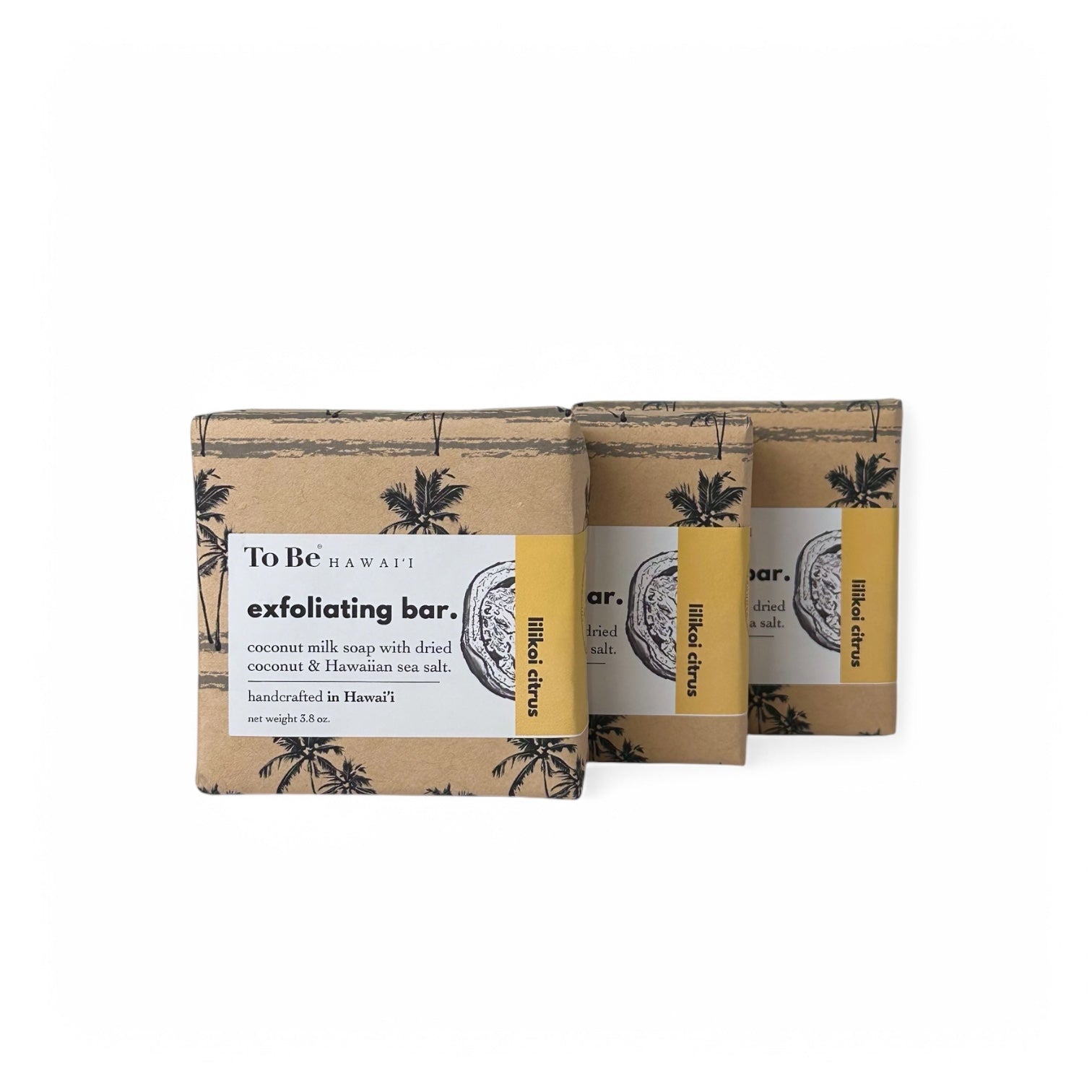 Lilikoi Citrus Exfoliating Bar Everyday Deluxe (3.8 oz)