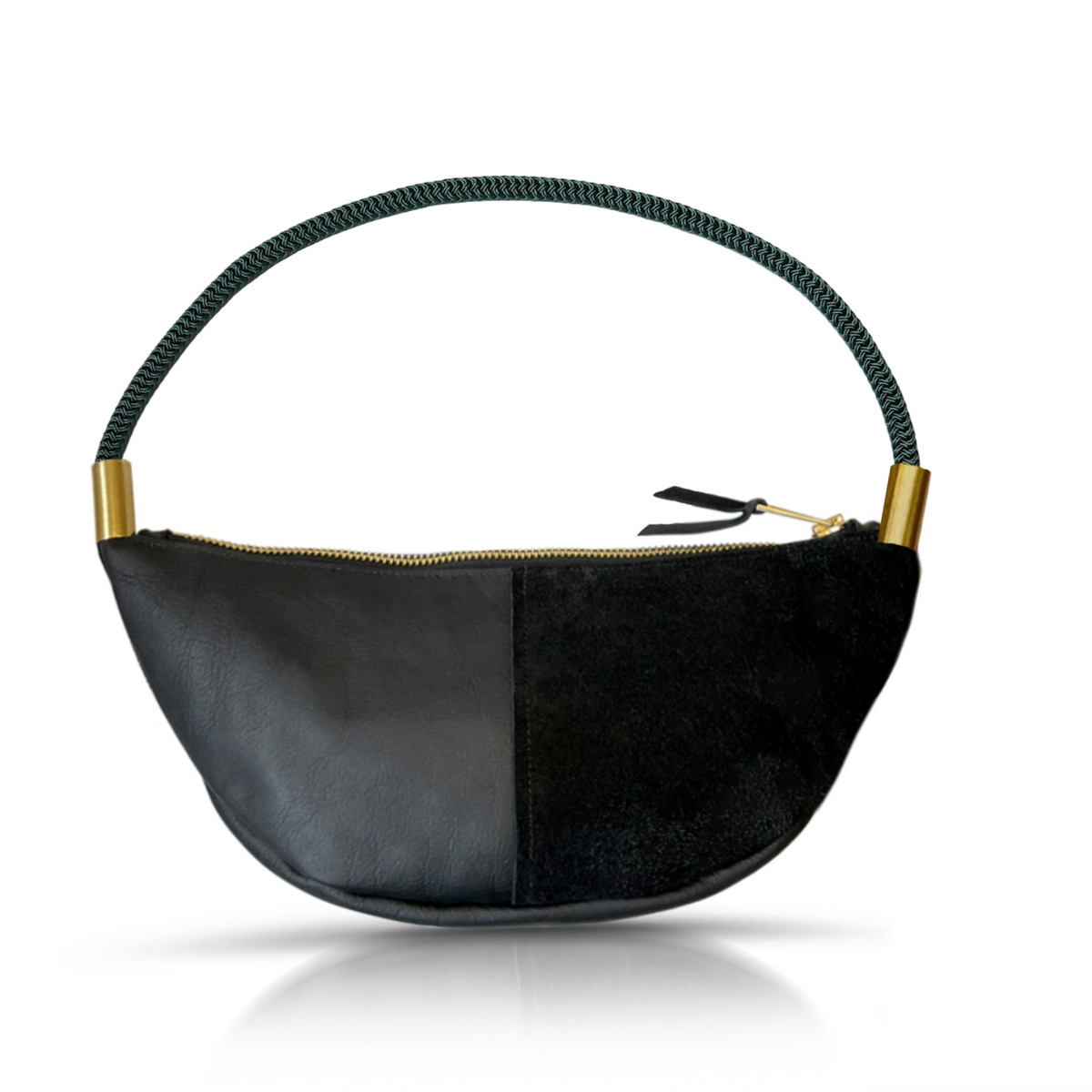 Sling Bag // in Black Leather