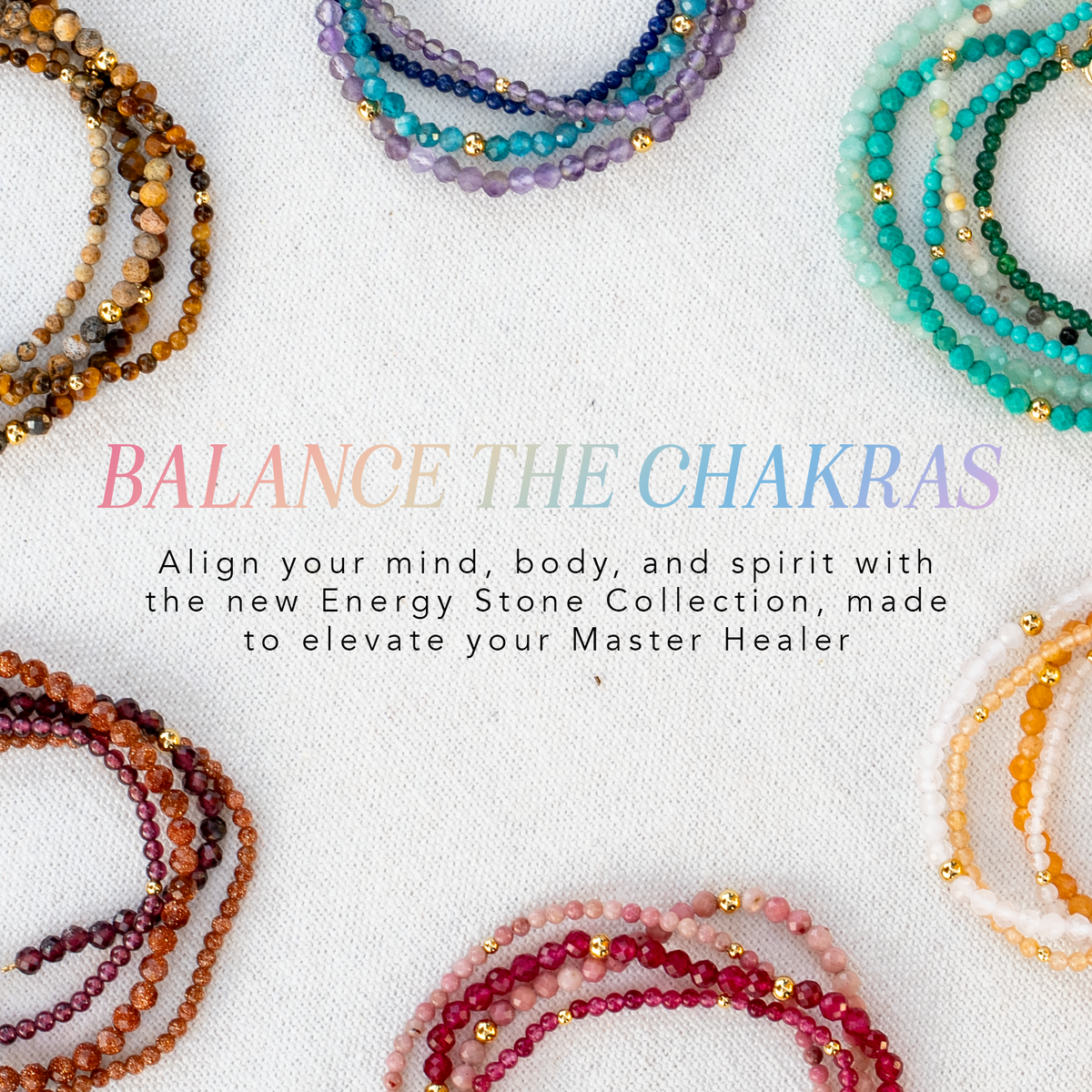 Master Healer 2mm Metal Accent Healing Bracelet