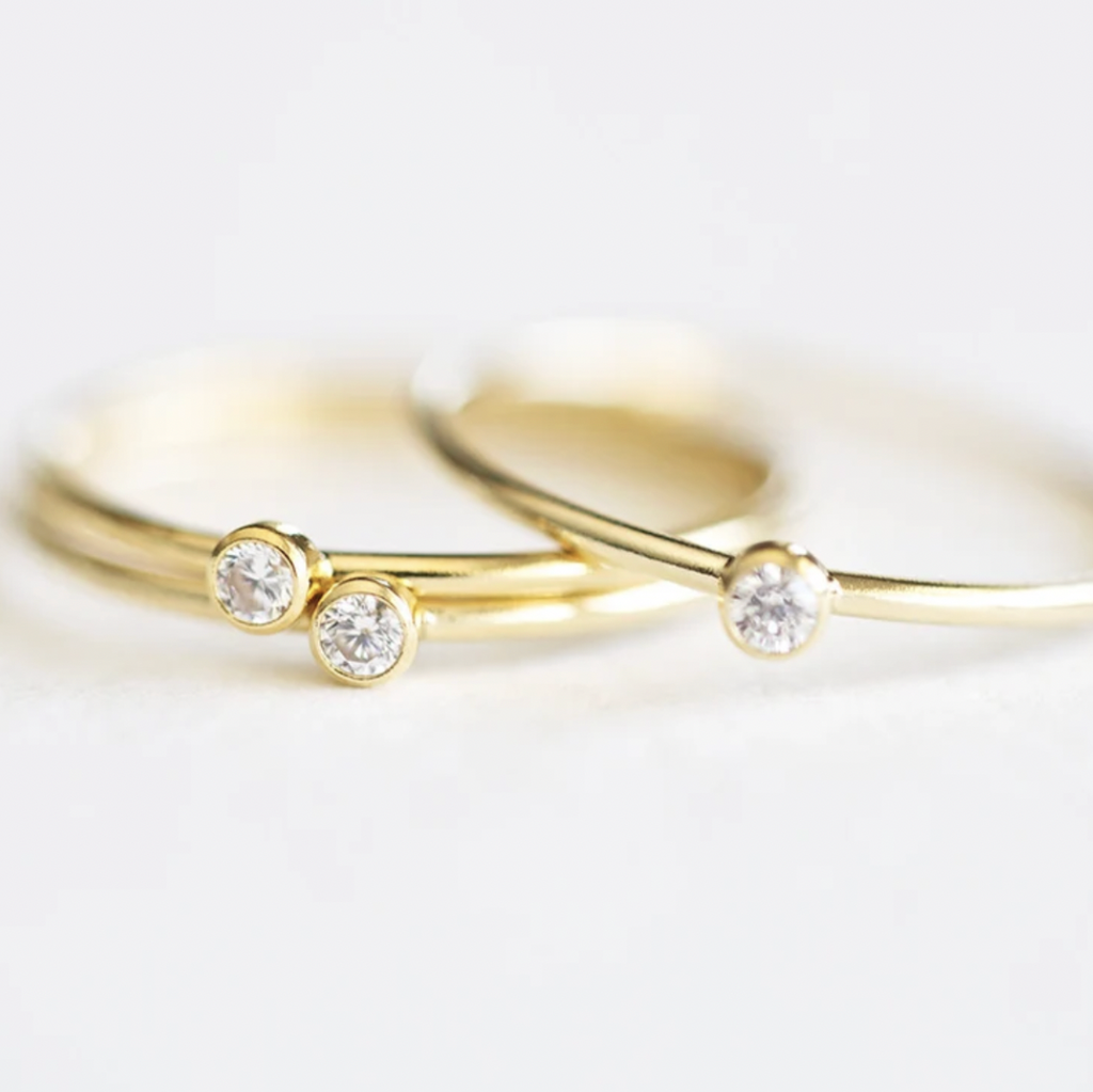 CLEAR DIAMOND RING