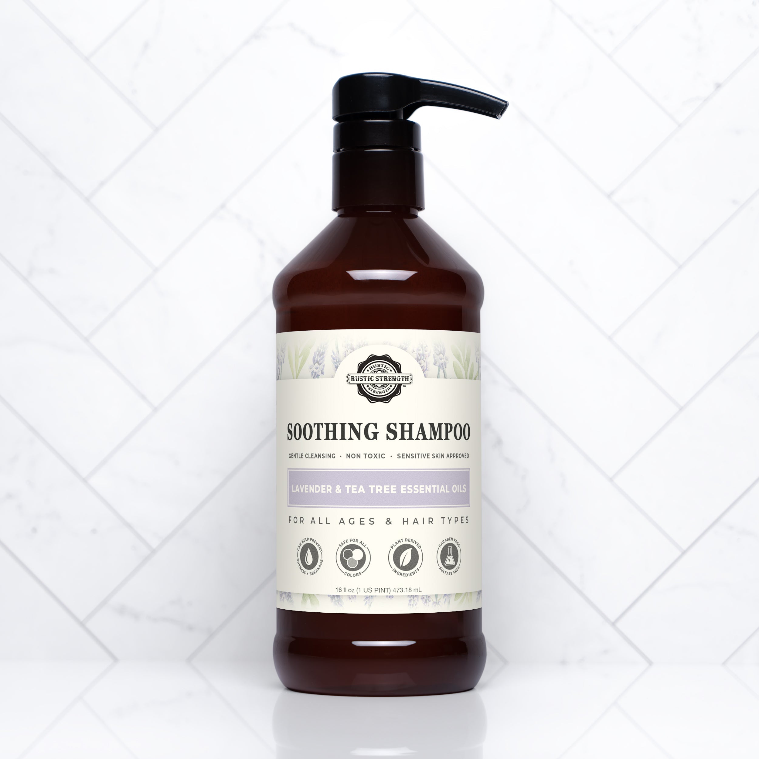 Soothing Shampoo | Lavender & Tea Tree 16 oz