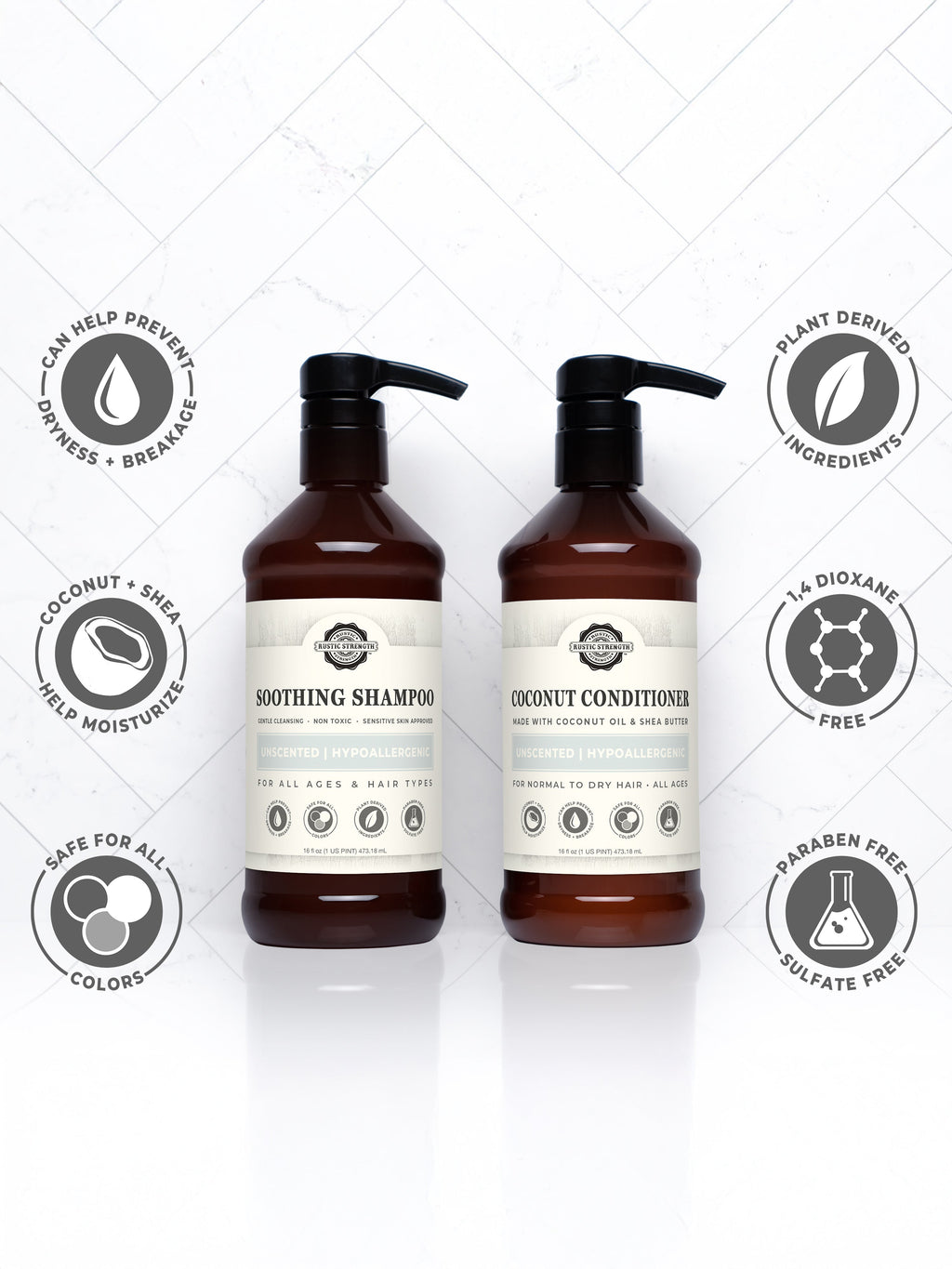 Soothing Shampoo | Rosemary & Mint