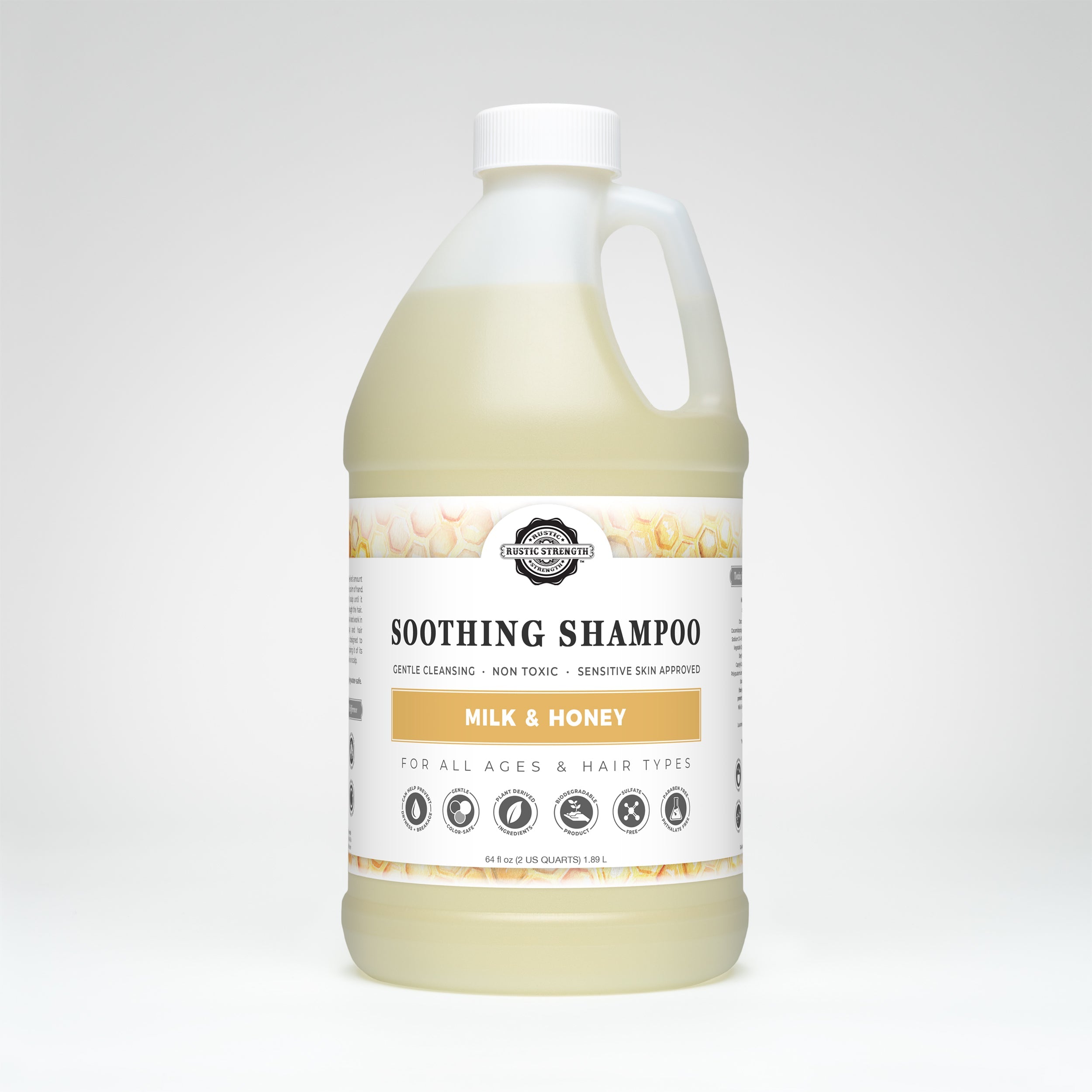 Soothing Shampoo | Milk & Honey Half Gallon Plastic
