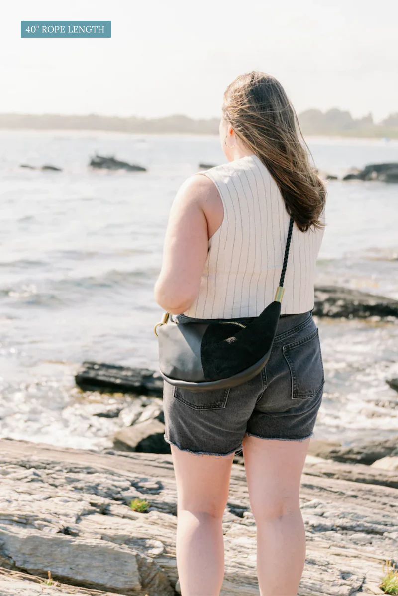 Sling Bag // in Brown Leather