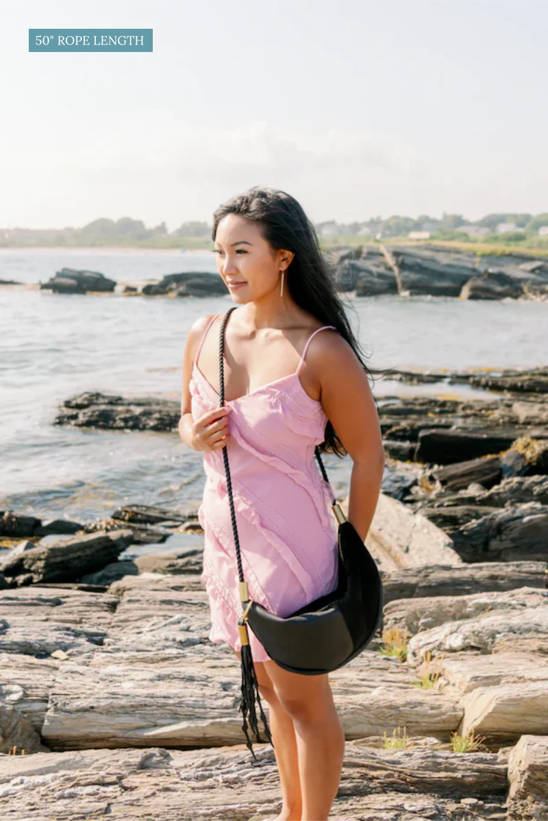 Sling Bag // in Brown Leather