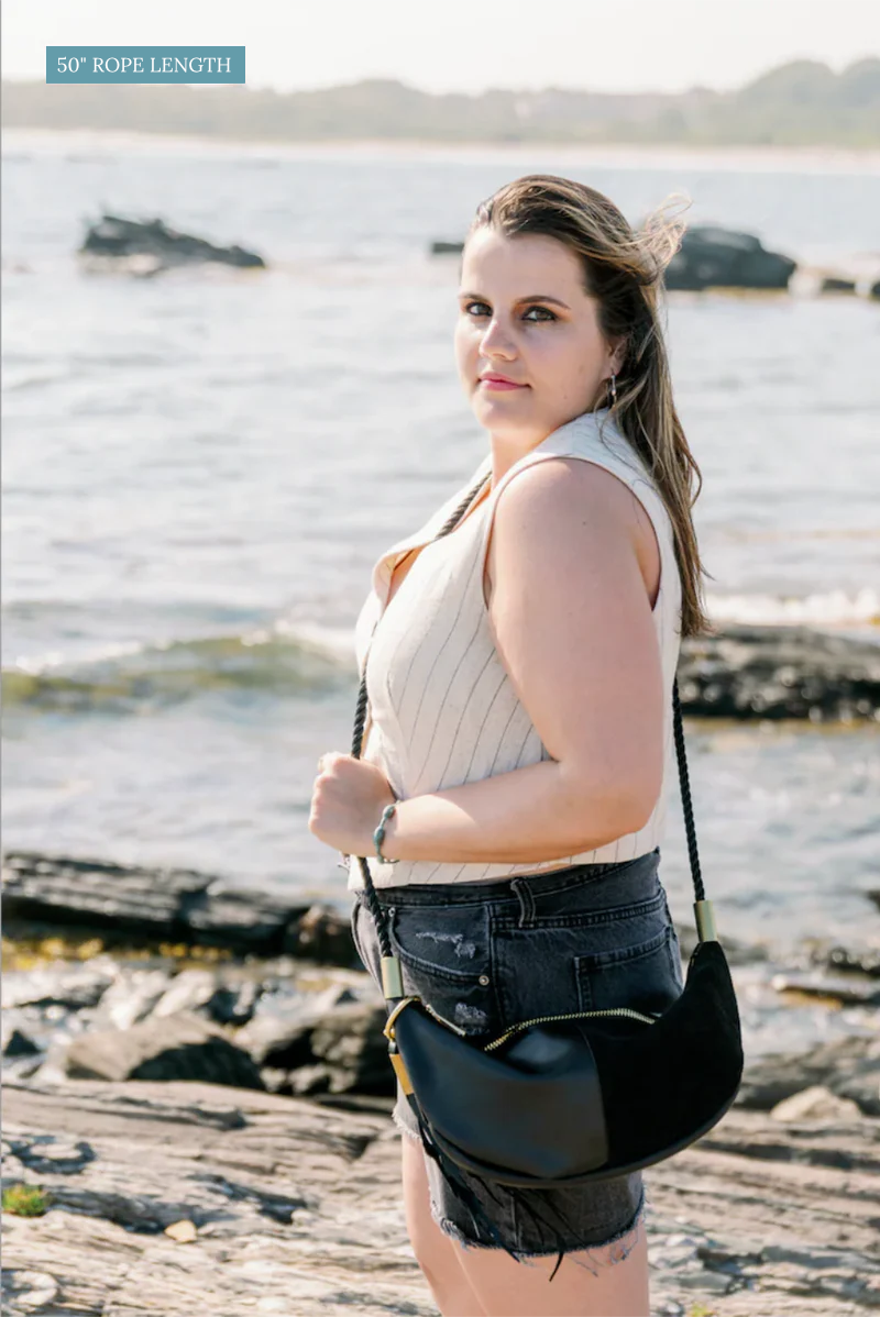 Sling Bag // in Brown Leather