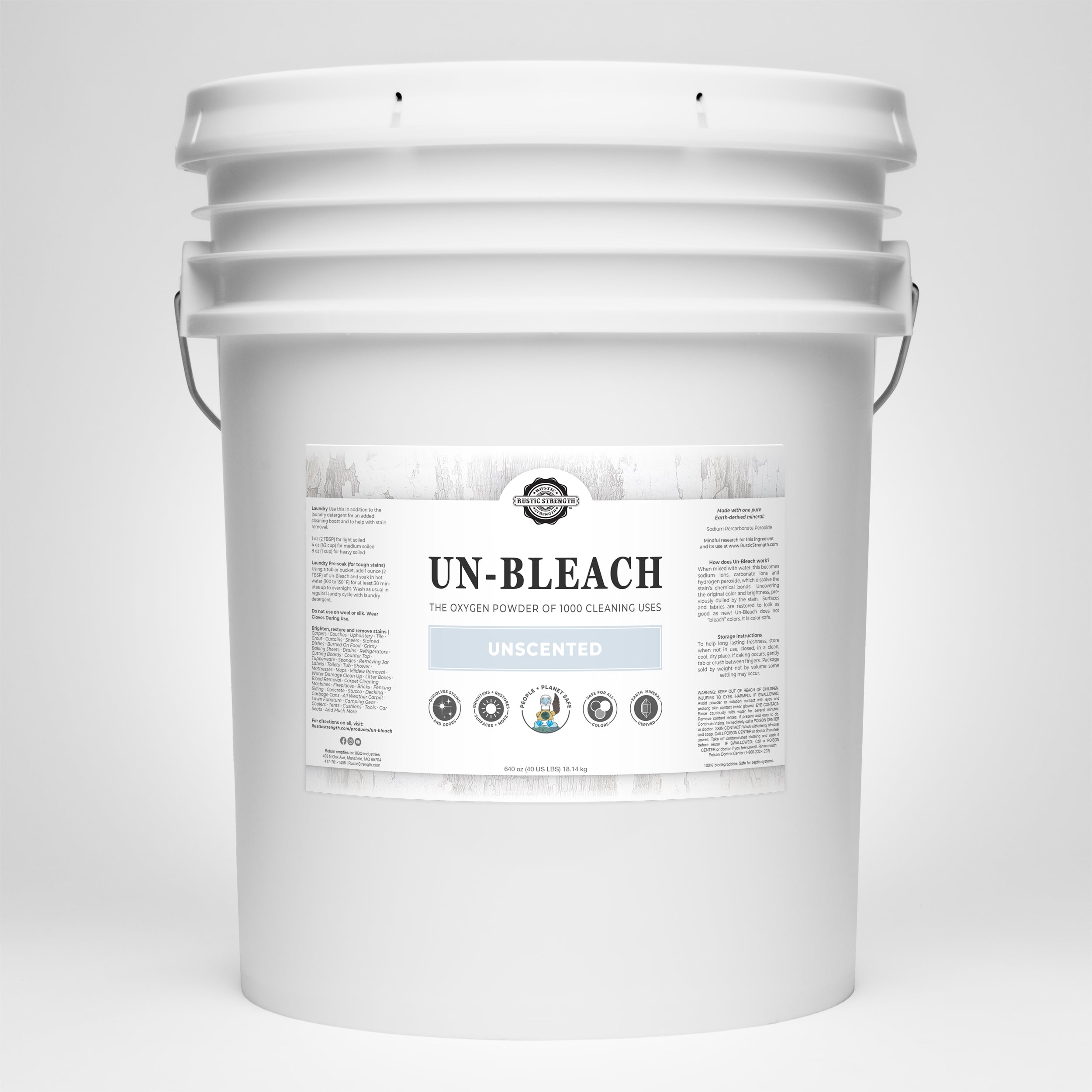 Un-Bleach 40 LB Bucket