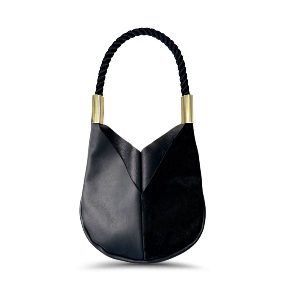 Original Wildwood Bag // Small in Black Leather Summer Night Black Handbag Only