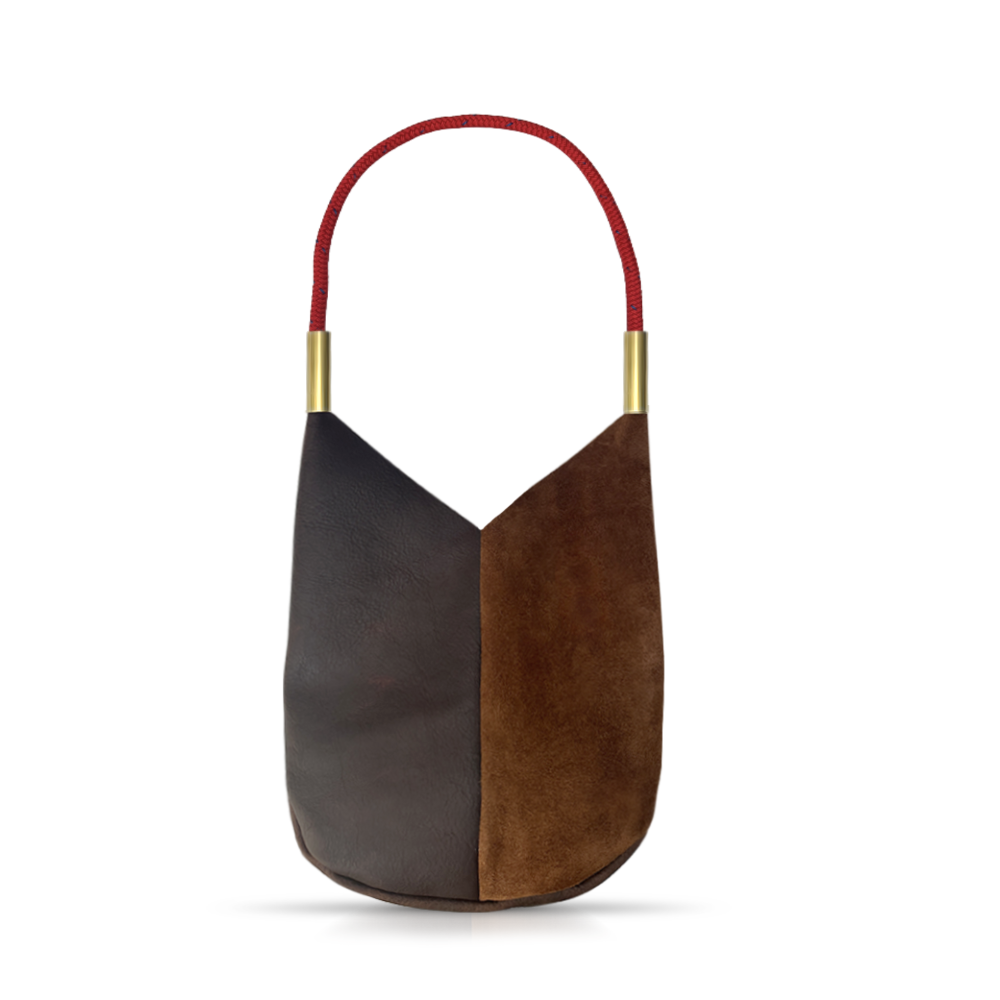Mermaid Purse // in Brown Leather
