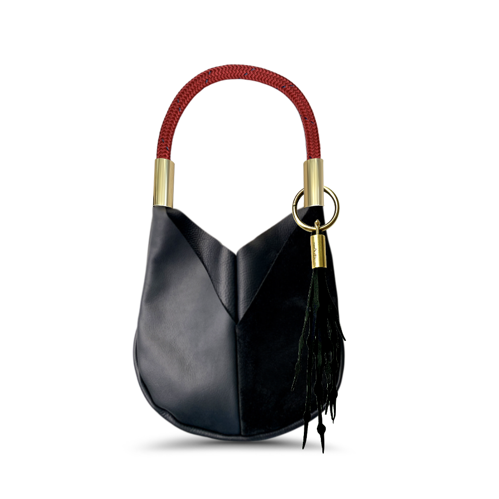 Original Wildwood Bag // Small in Black Leather