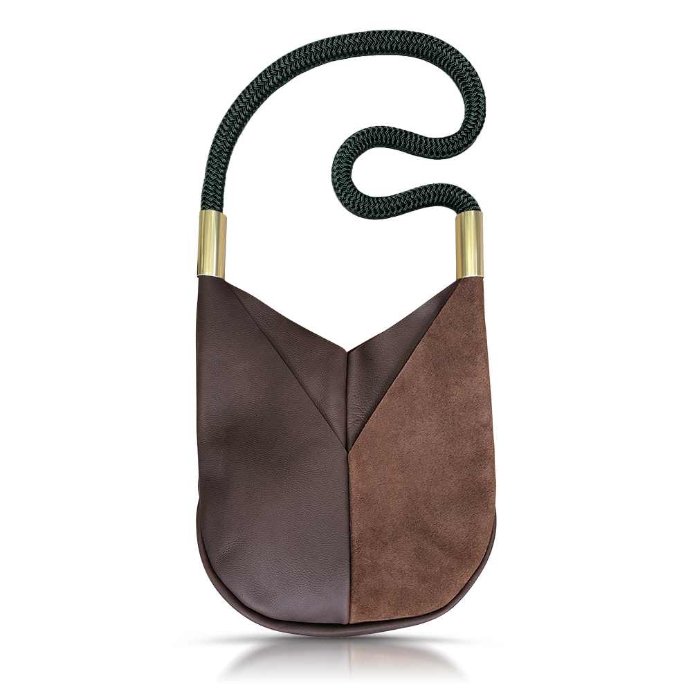 Original Wildwood Bag // Large Crossbody in Brown Leather