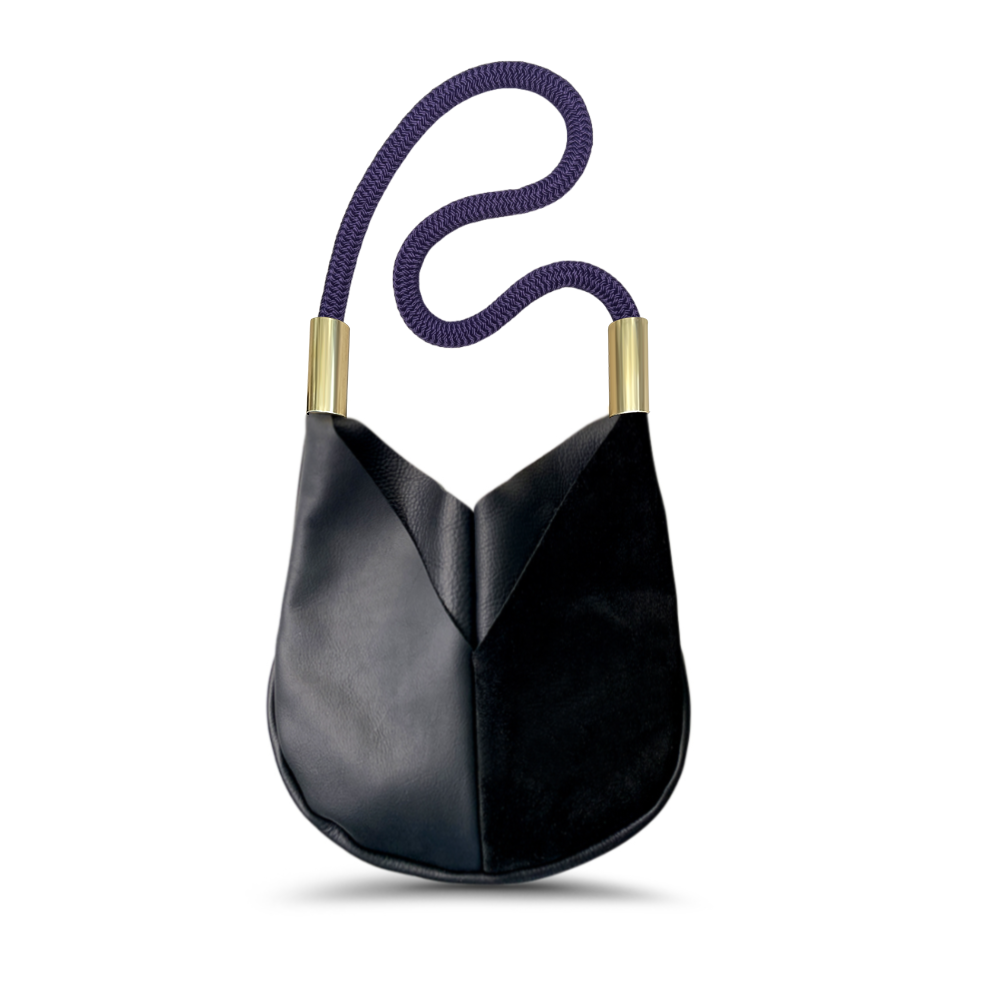 Original Wildwood Bag // Small Crossbody in Black Leather