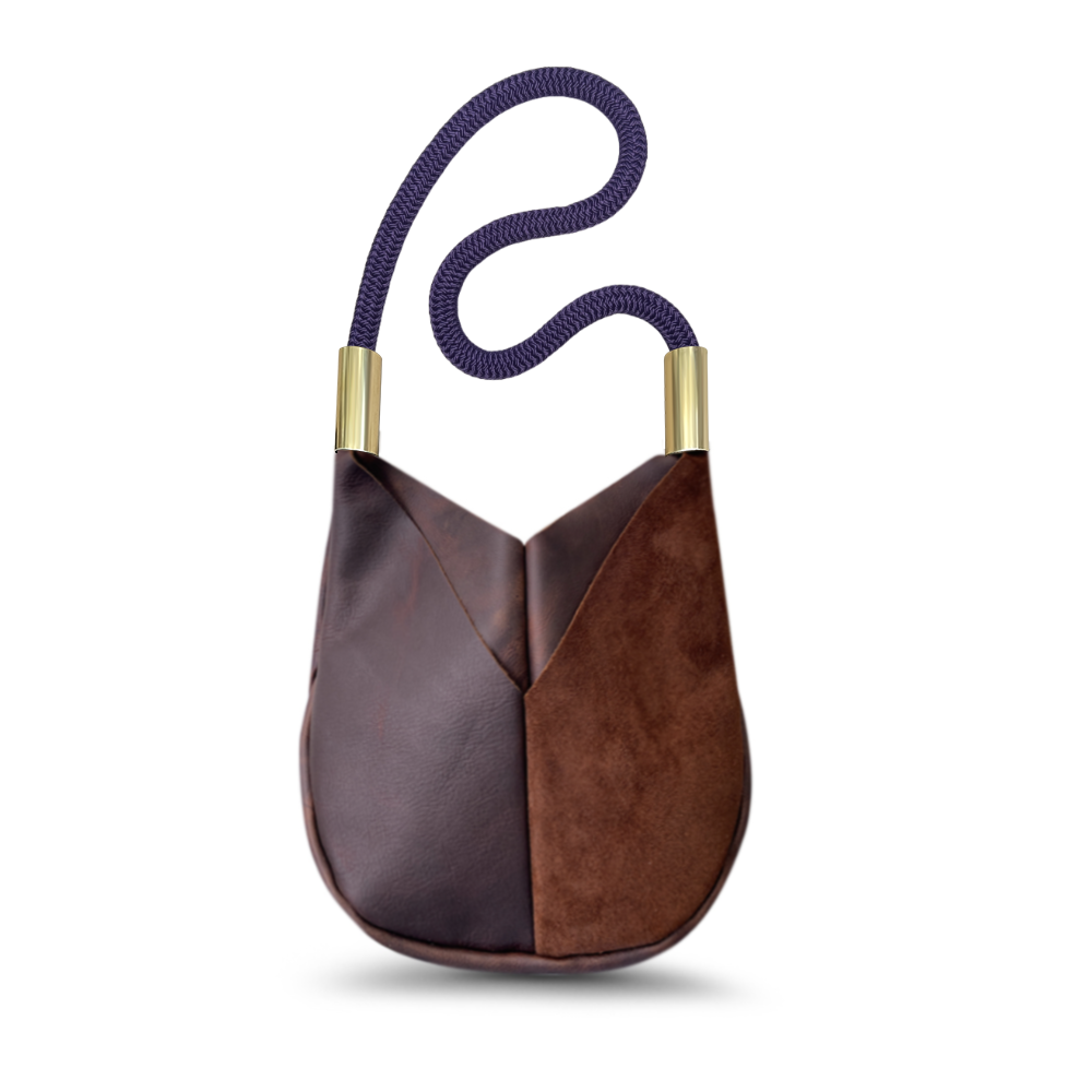 Original Wildwood Bag // Small Crossbody in Brown Leather