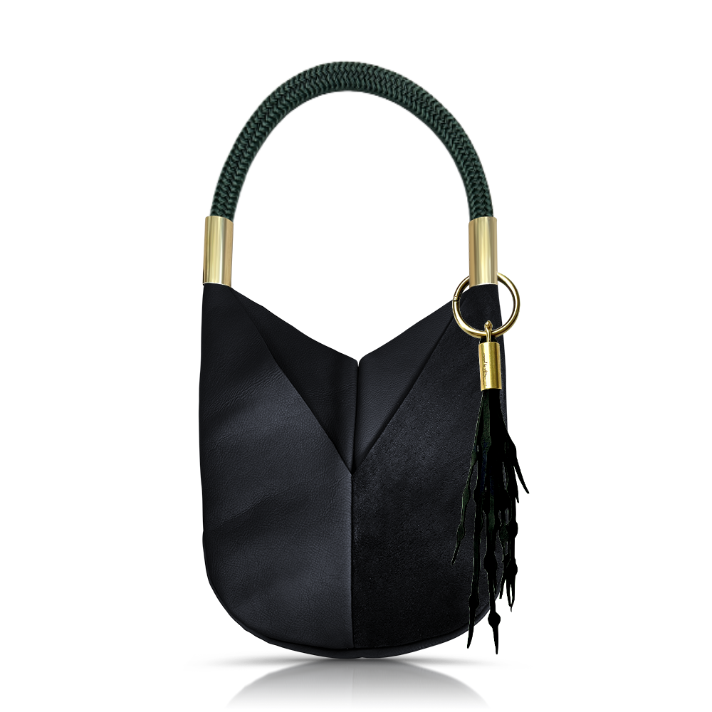Original Wildwood Bag // Large in Black Leather