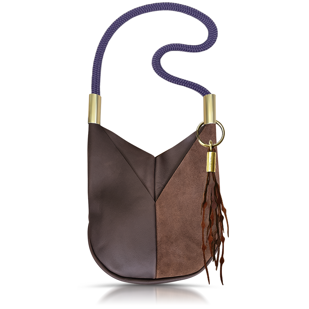 Original Wildwood Bag // Large Crossbody in Brown Leather