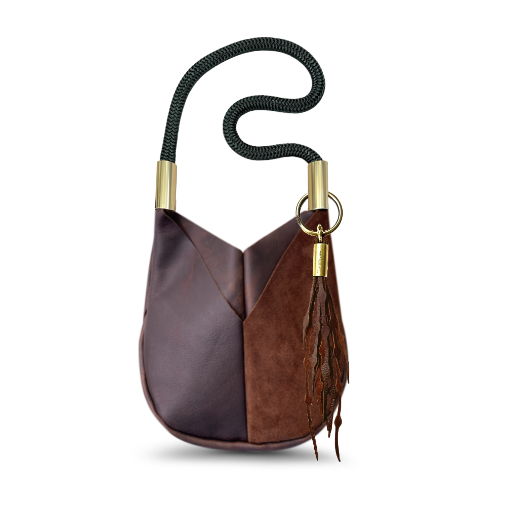 Original Wildwood Bag // Small Crossbody in Brown Leather