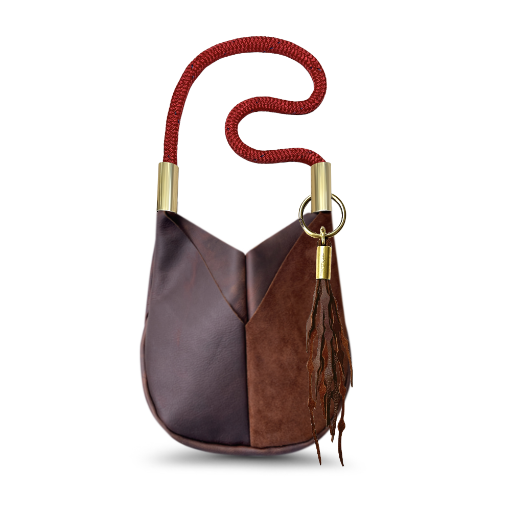 Original Wildwood Bag // Small Crossbody in Brown Leather
