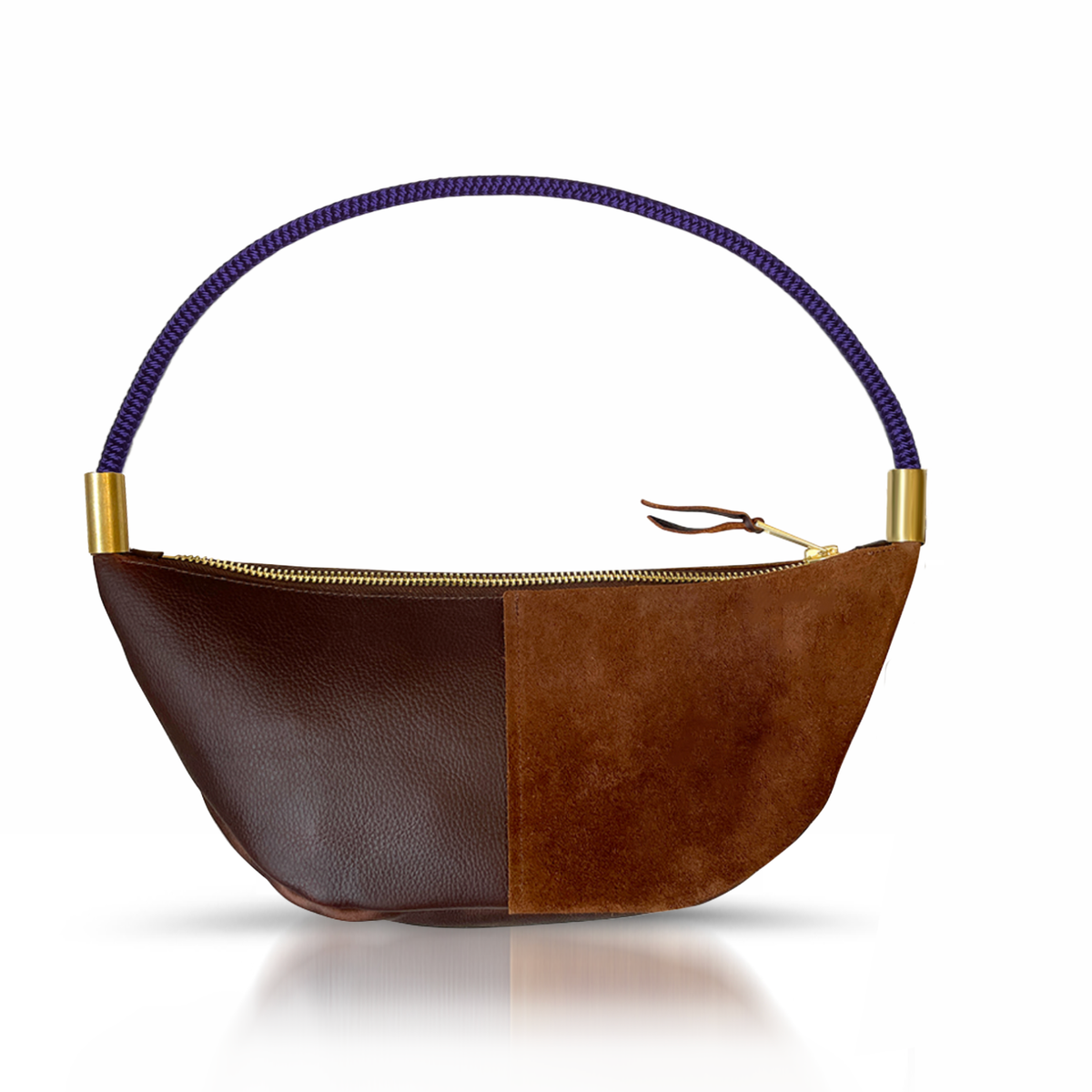 Sling Bag // in Brown Leather
