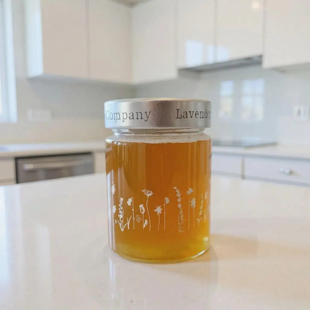 Raw Honey - Lavender/LEMON Infused 13 oz