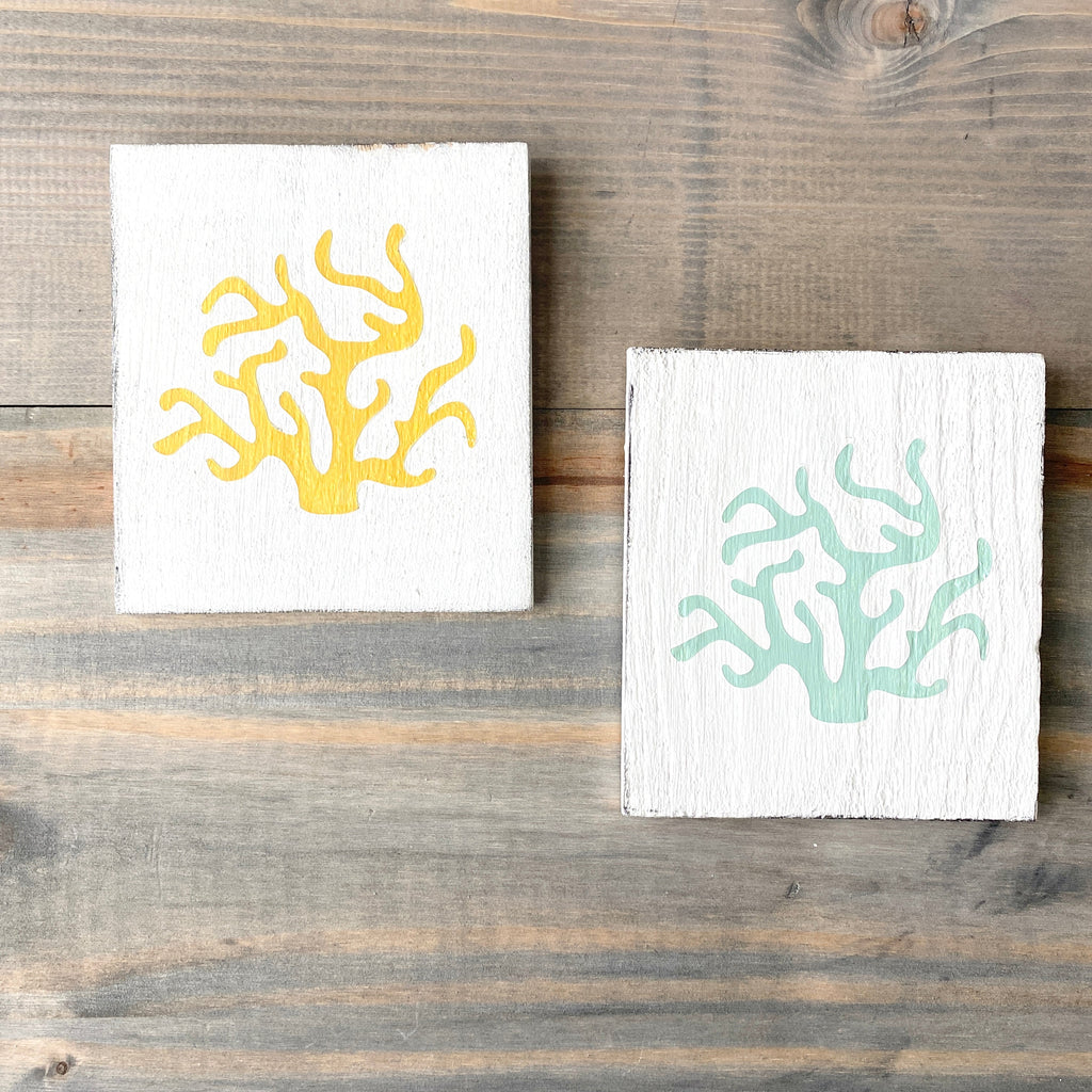 Sea Coral Sign