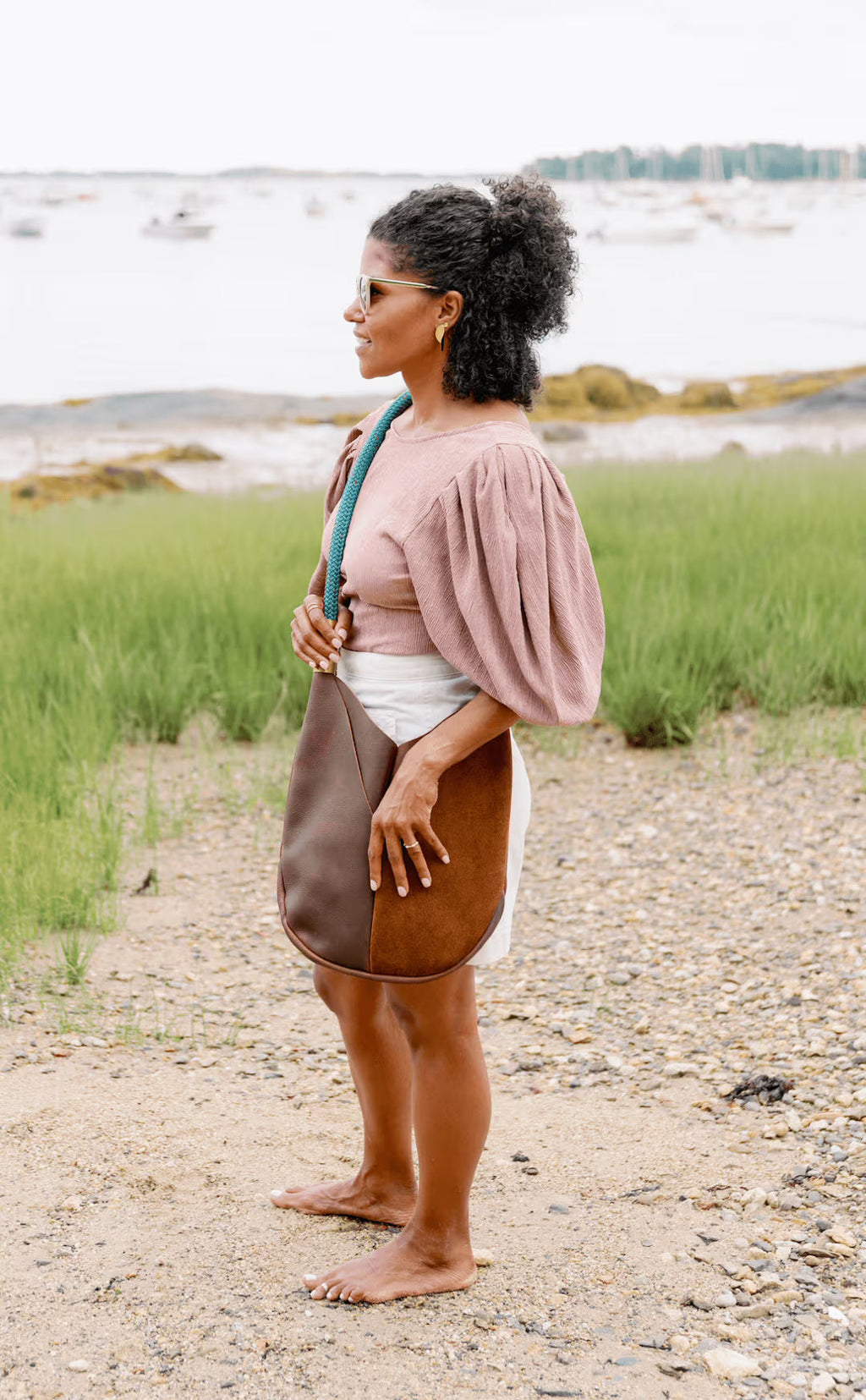 Original Wildwood Bag // Large Crossbody in Brown Leather