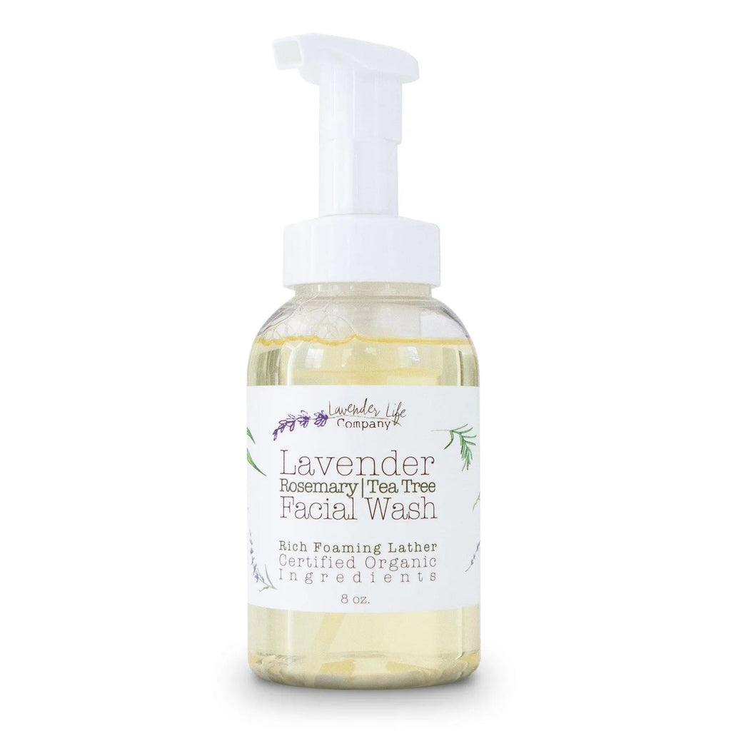 Facial Wash with Lavender, Rosemary & Tea Tree