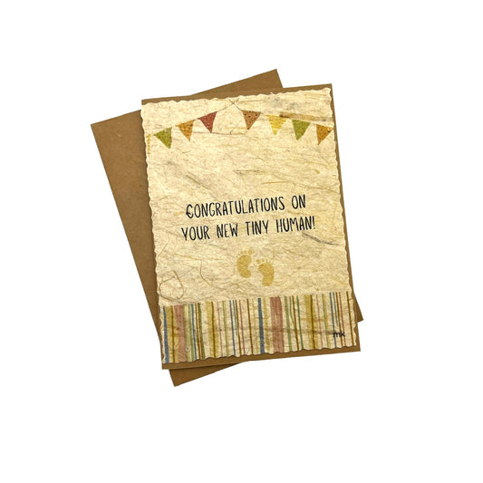 2nd Story Handmade Cards- Tiny Human