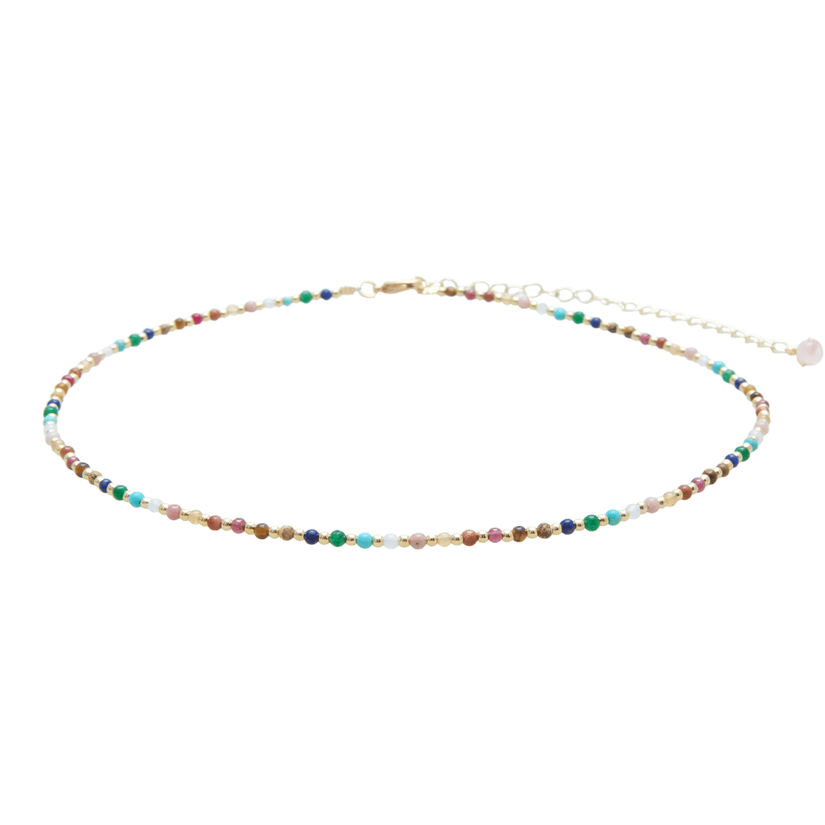Master Healer 2mm Necklace + Layered Bracelet Set