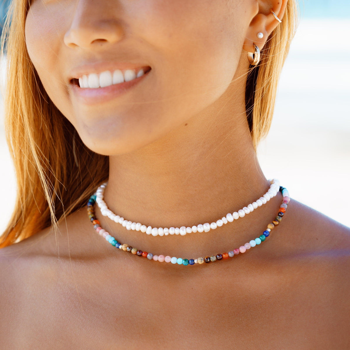 Master Healer + Self Love Necklace Stack