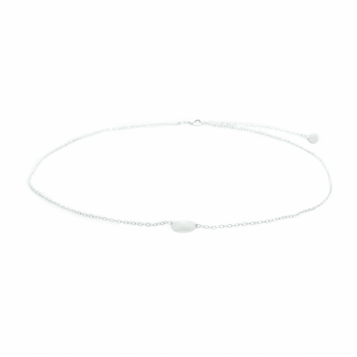 Moonstone Necklace Silver