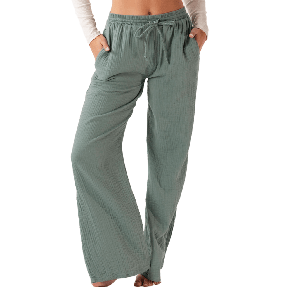 Sage Cotton Cabana Pants Regular