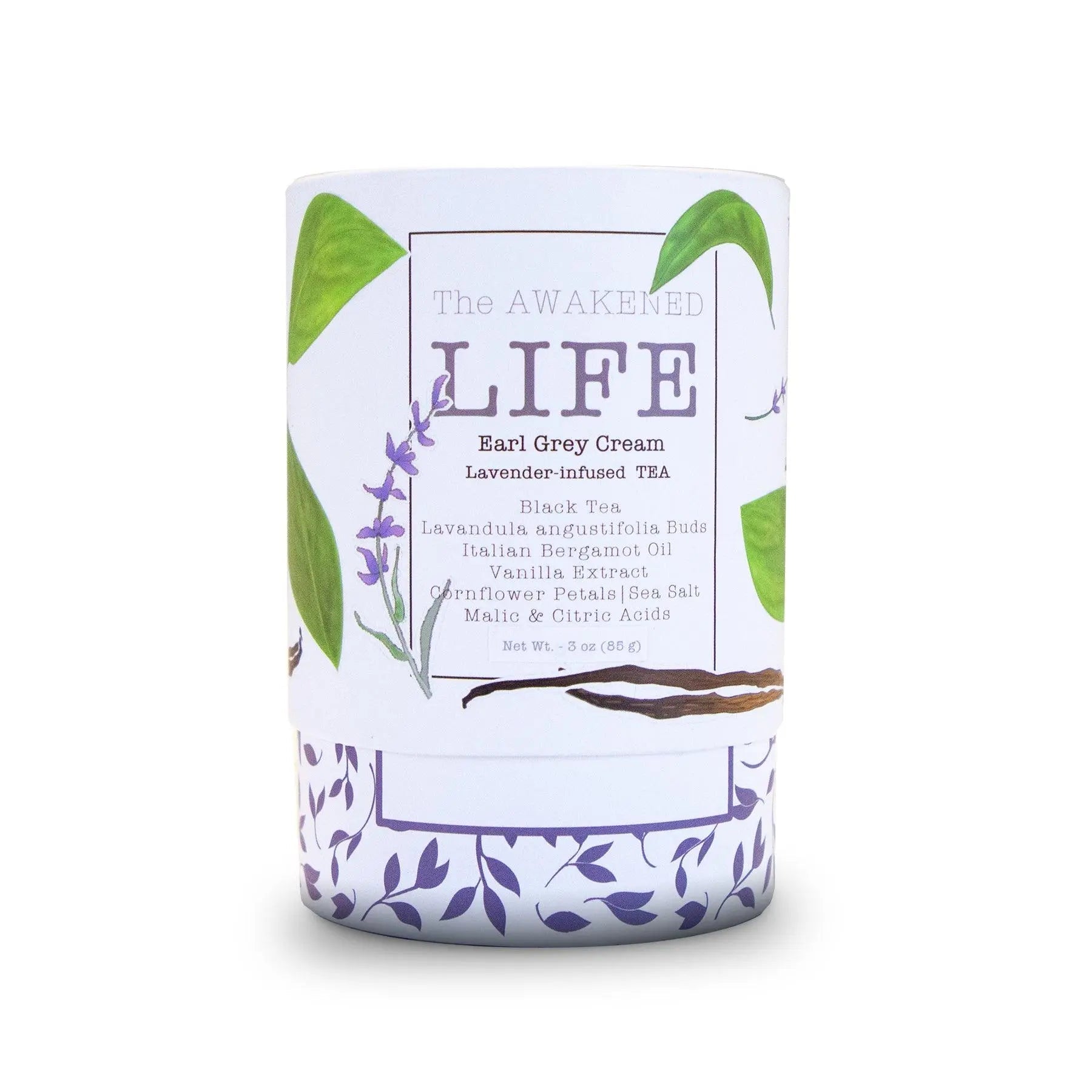 The AWAKENED LIFE Earl Grey Cream Lavender-Infused TEA