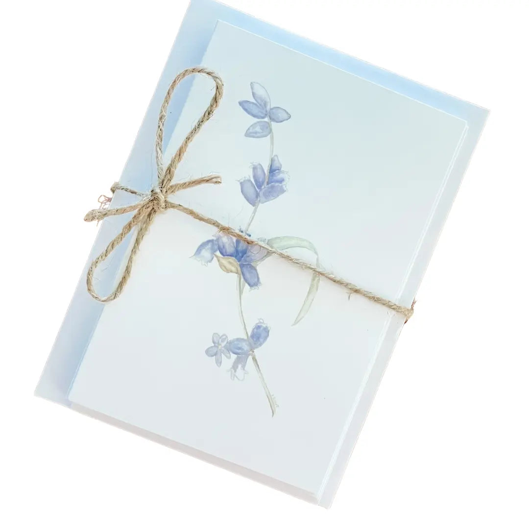 Lavender Watercolor Note Cards Lavender Watercolor